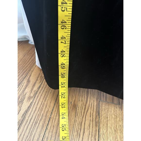 R&M Richards by Karen Wong Beaded Velvet Formal Dress Womens Size 14P Black NWT - Picture 10 of 10